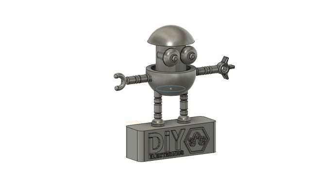 DIY Electronics Mascot v86